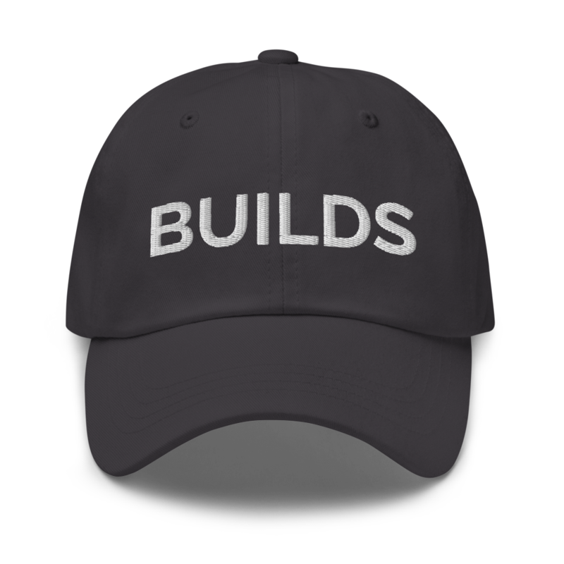 Builds Hat - Dark Grey