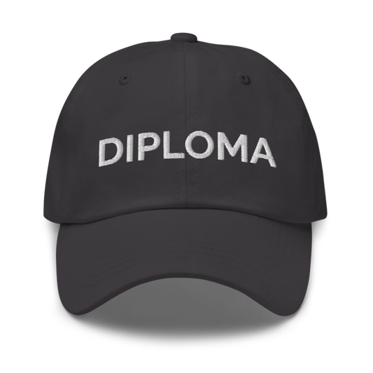 Diploma Hat - Dark Grey