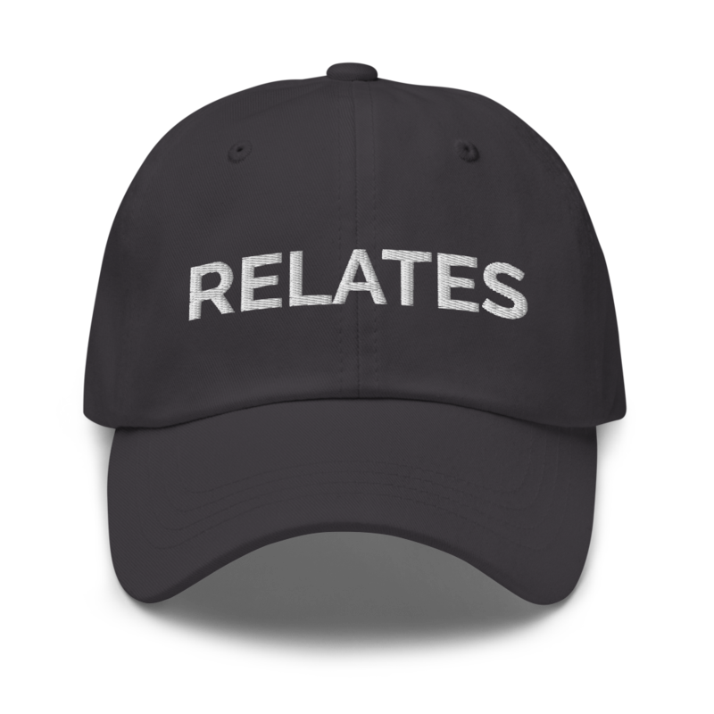 Relates Hat - Dark Grey