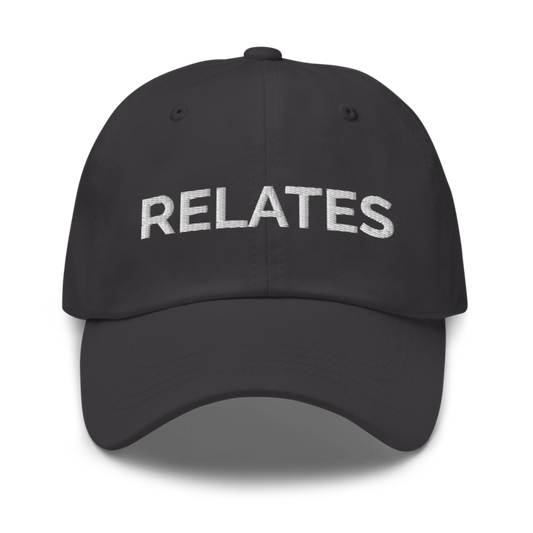 Relates Hat - Dark Grey