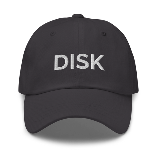Disk Hat - Dark Grey