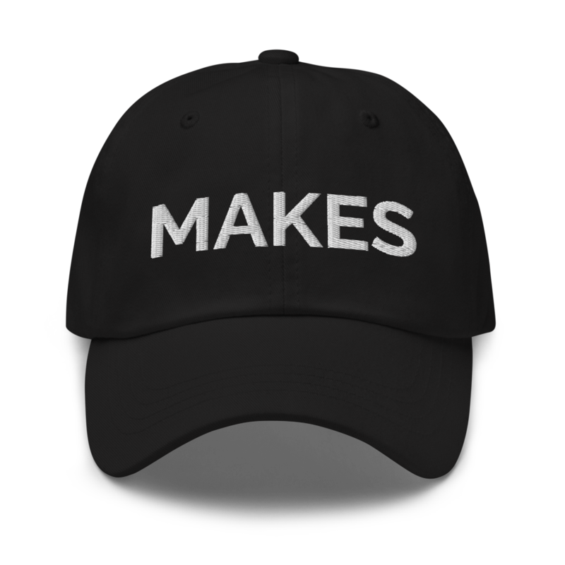 Makes Hat - Black