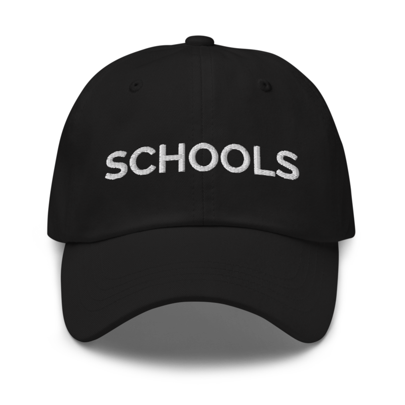 Schools Hat - Black