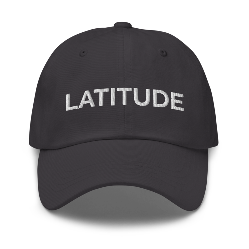 Latitude Hat - Dark Grey