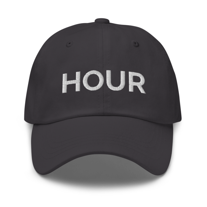 Hour Hat - Dark Grey