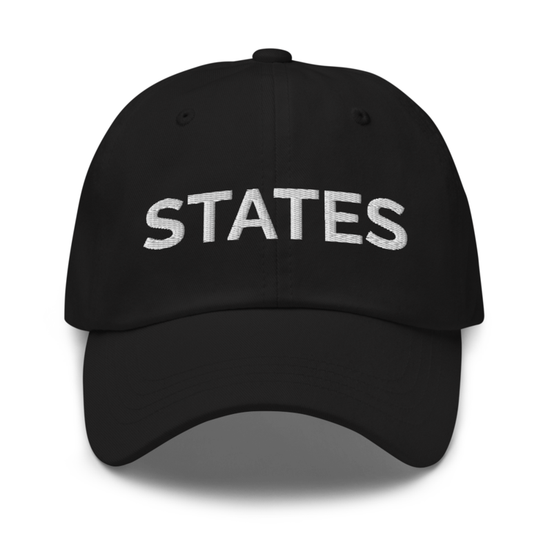 States Hat - Black