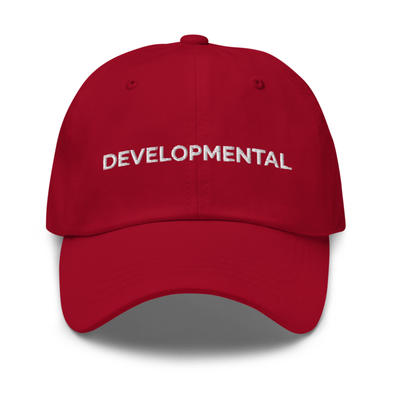 Developmental Hat - Cranberry