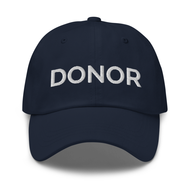 Donor Hat - Navy
