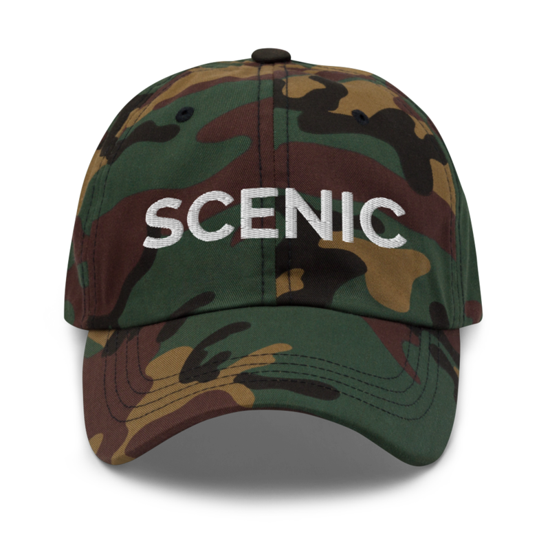 Scenic Hat - Green Camo
