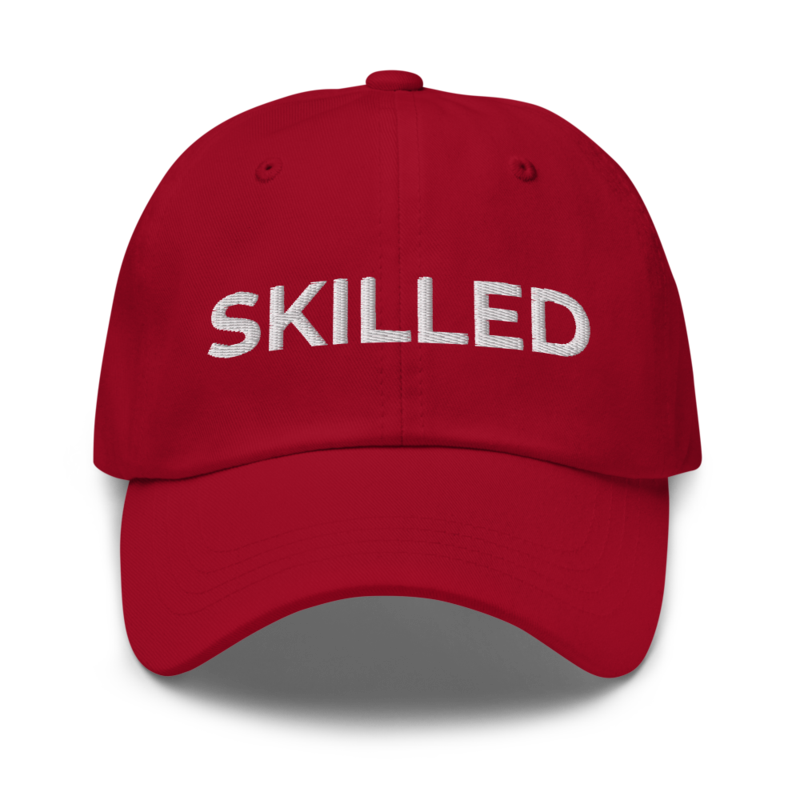 Skilled Hat - Cranberry