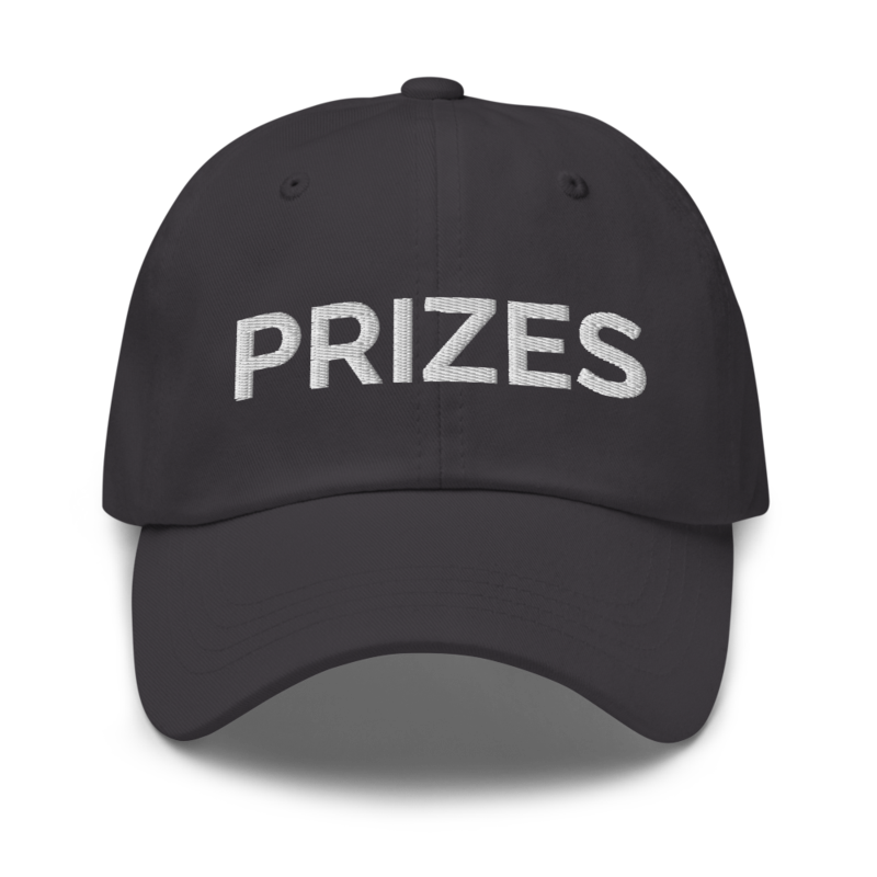 Prizes Hat - Dark Grey