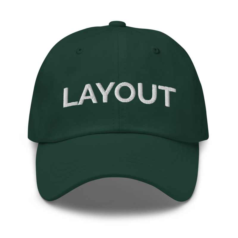 Layout Hat - Spruce