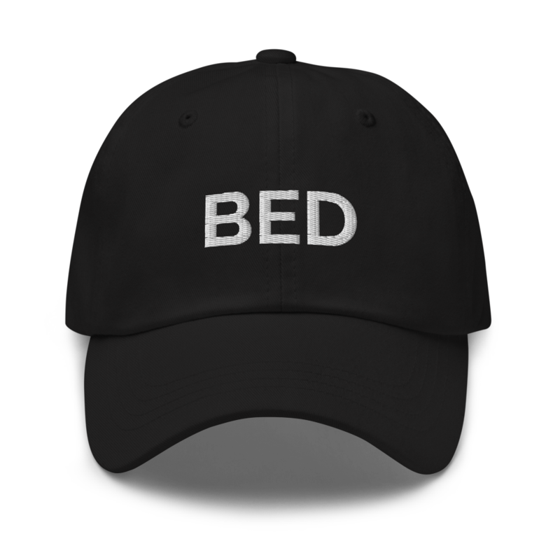 Bed Hat - Black