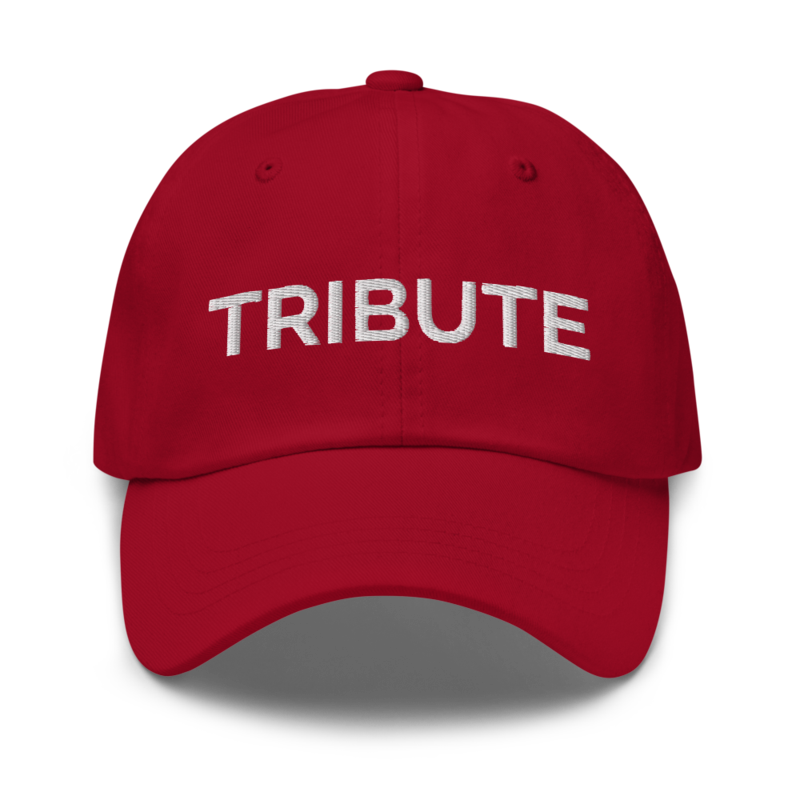 Tribute Hat - Cranberry