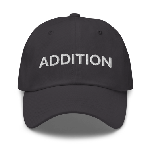 Addition Hat - Dark Grey