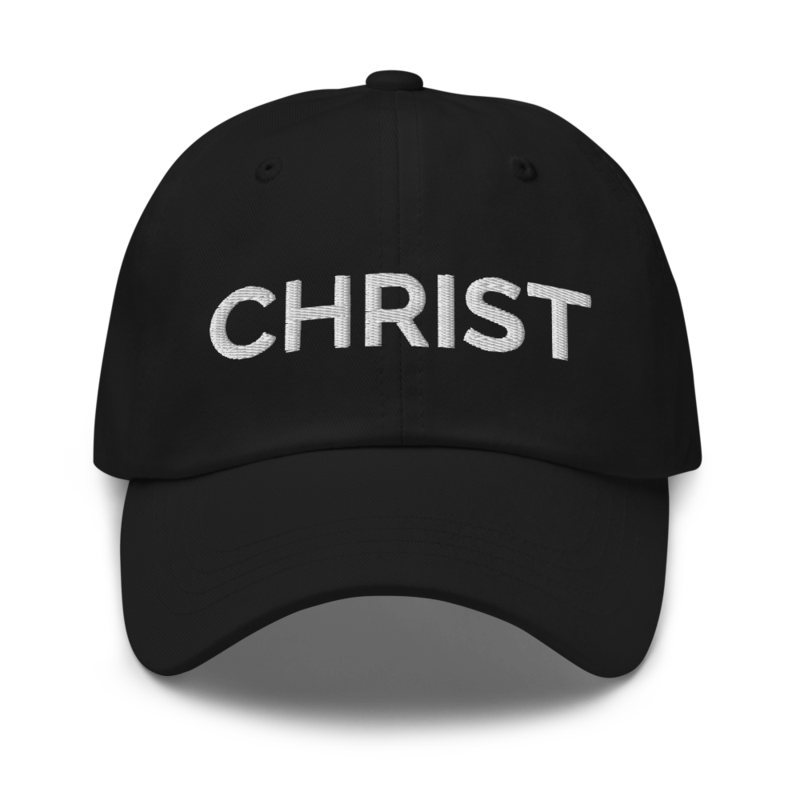 Christ Hat - Black
