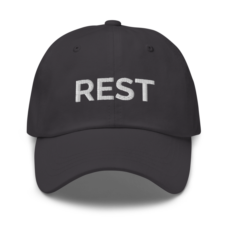 Rest Hat - Dark Grey