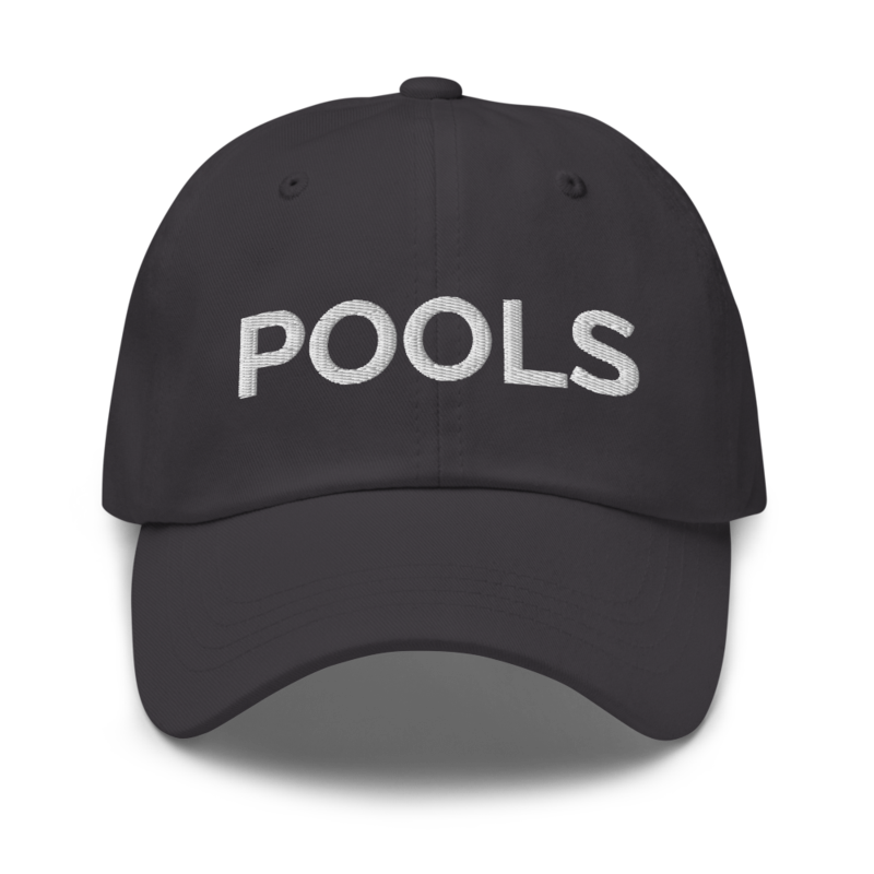 Pools Hat - Dark Grey