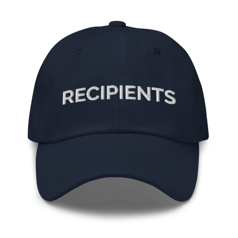 Recipients Hat - Navy