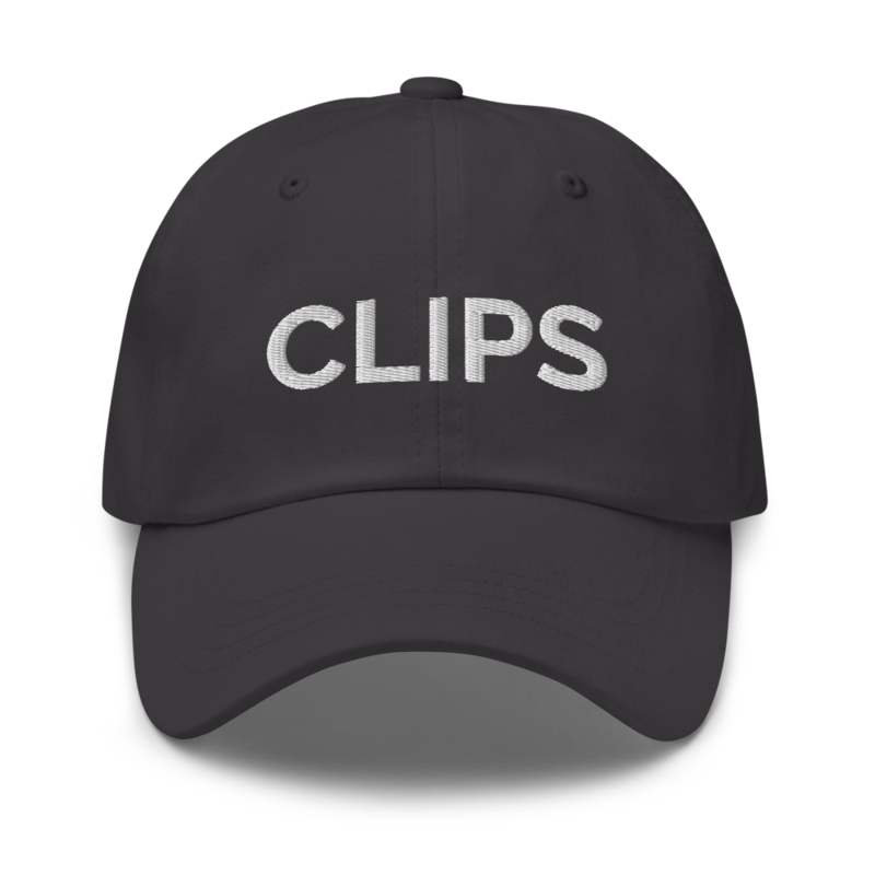 Clips Hat - Dark Grey