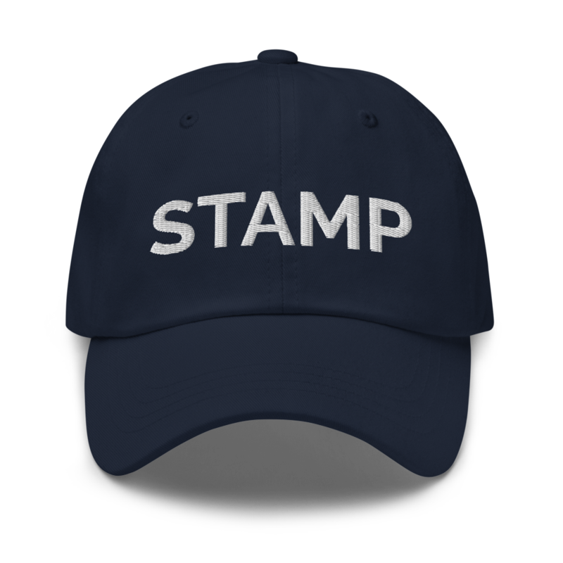 Stamp Hat - Navy