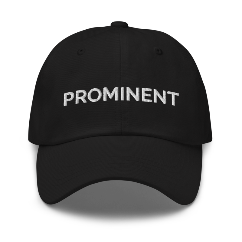 Prominent Hat - Black
