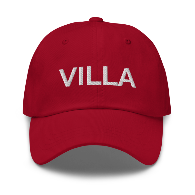 Villa Hat - Cranberry