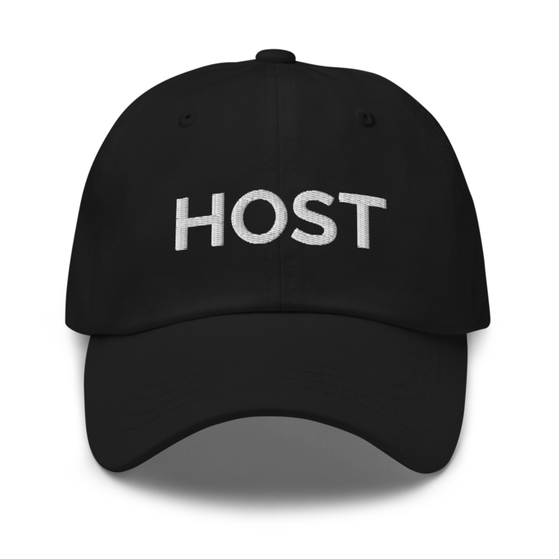Host Hat - Black