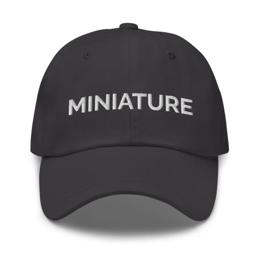 Miniature Hat - Dark Grey