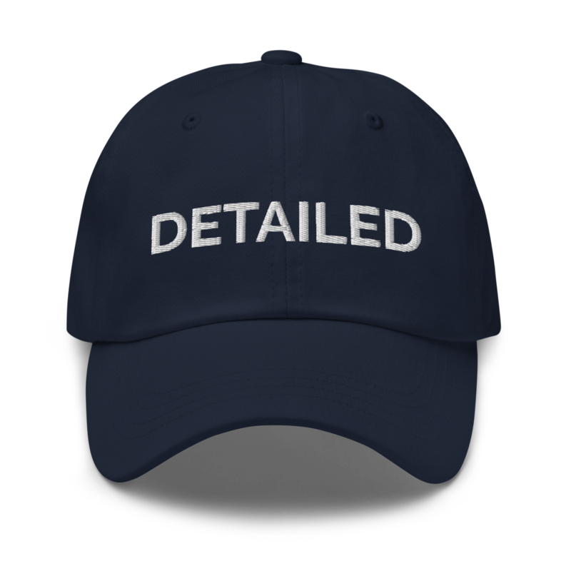 Detailed Hat - Navy