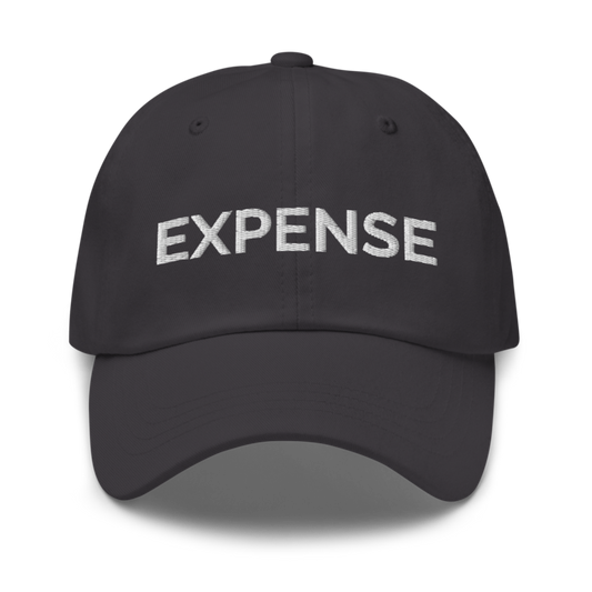 Expense Hat - Dark Grey