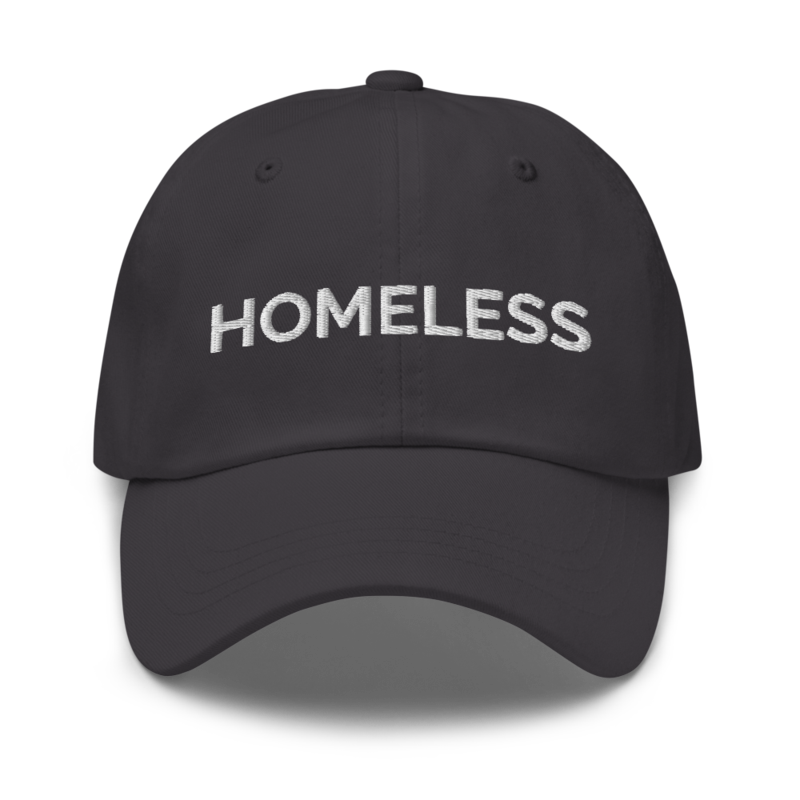Homeless Hat - Dark Grey