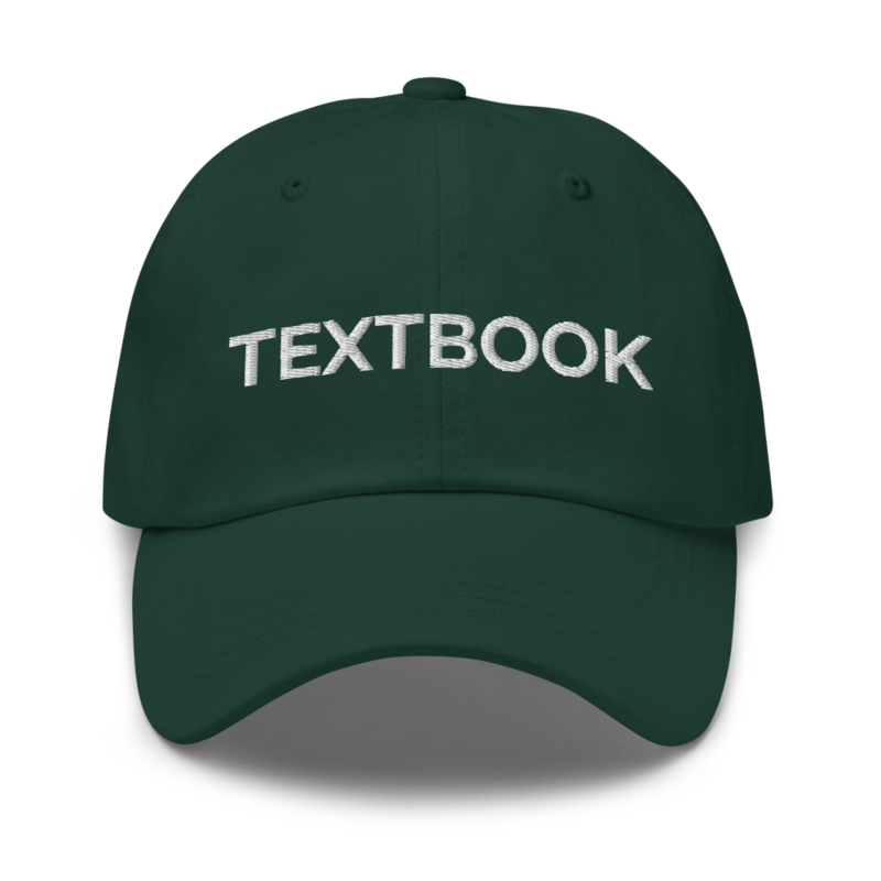 Textbook Hat - Spruce