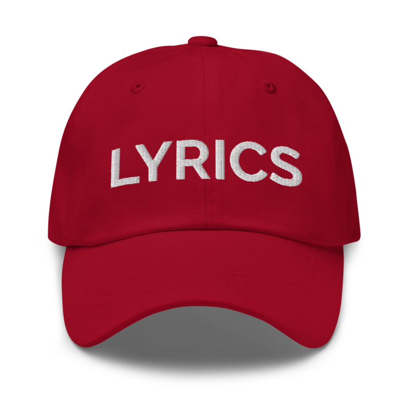 Lyrics Hat - Cranberry