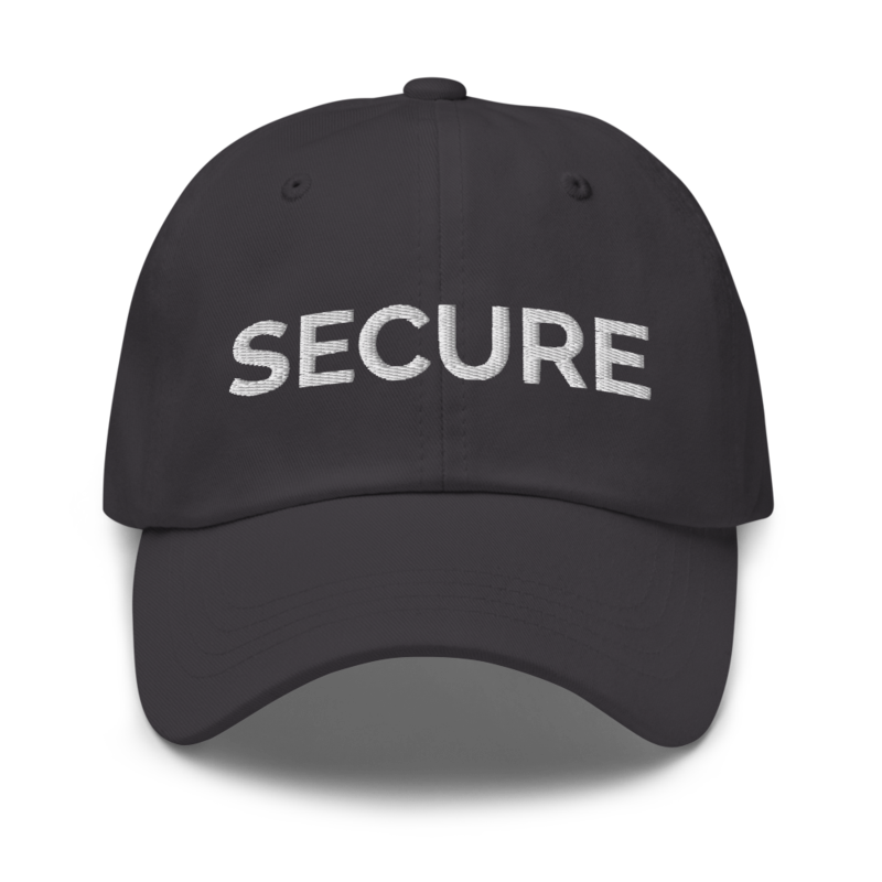 Secure Hat - Dark Grey