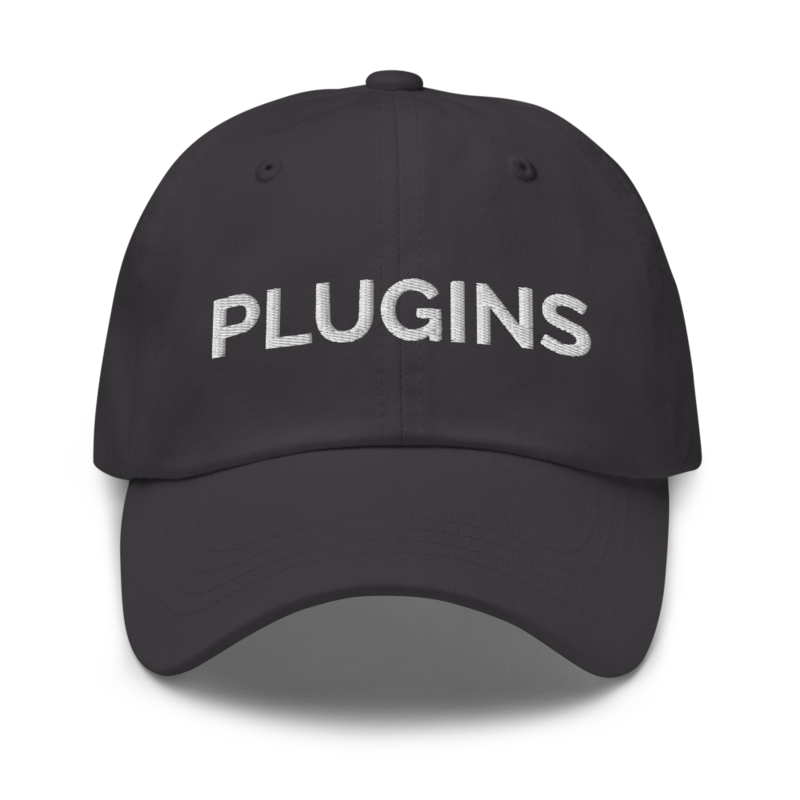 Plugins Hat - Dark Grey