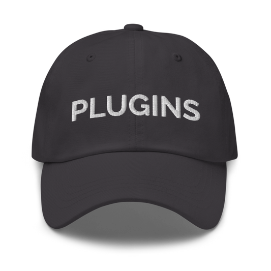 Plugins Hat - Dark Grey