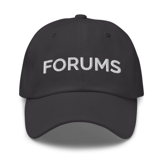 Forums Hat - Dark Grey