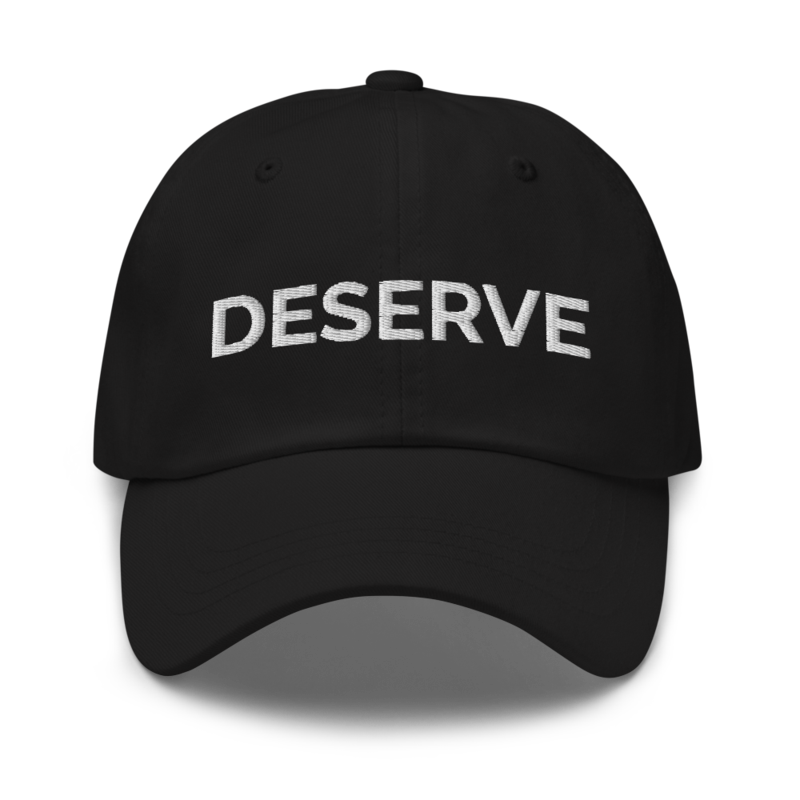 Deserve Hat - Black