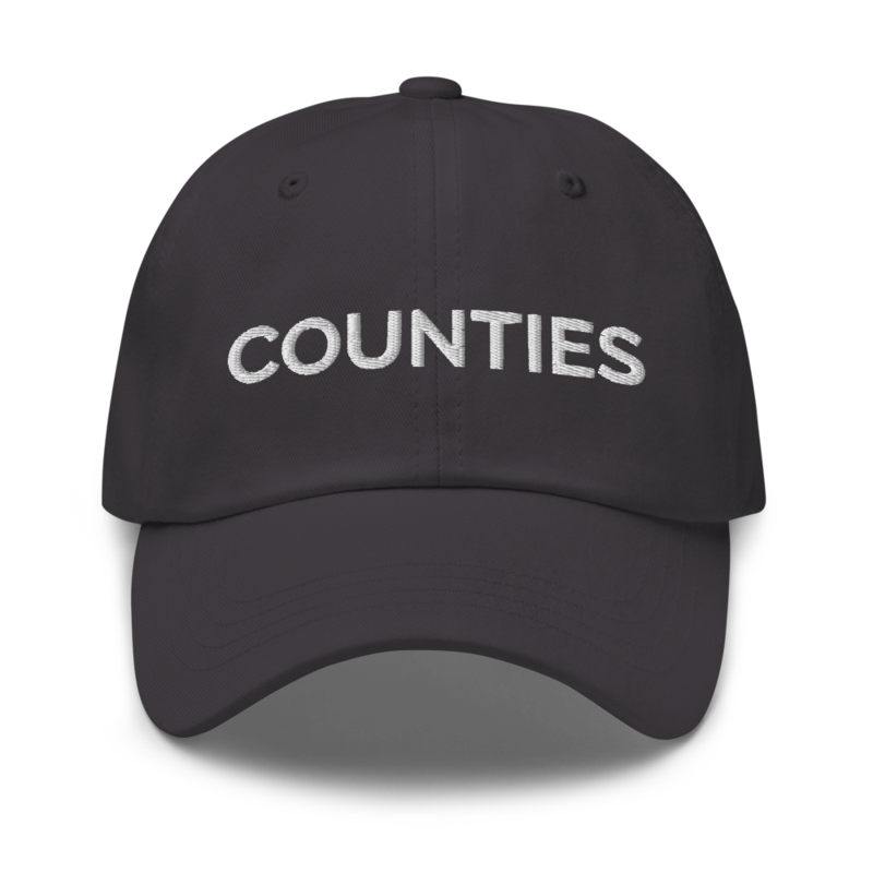 Counties Hat - Dark Grey