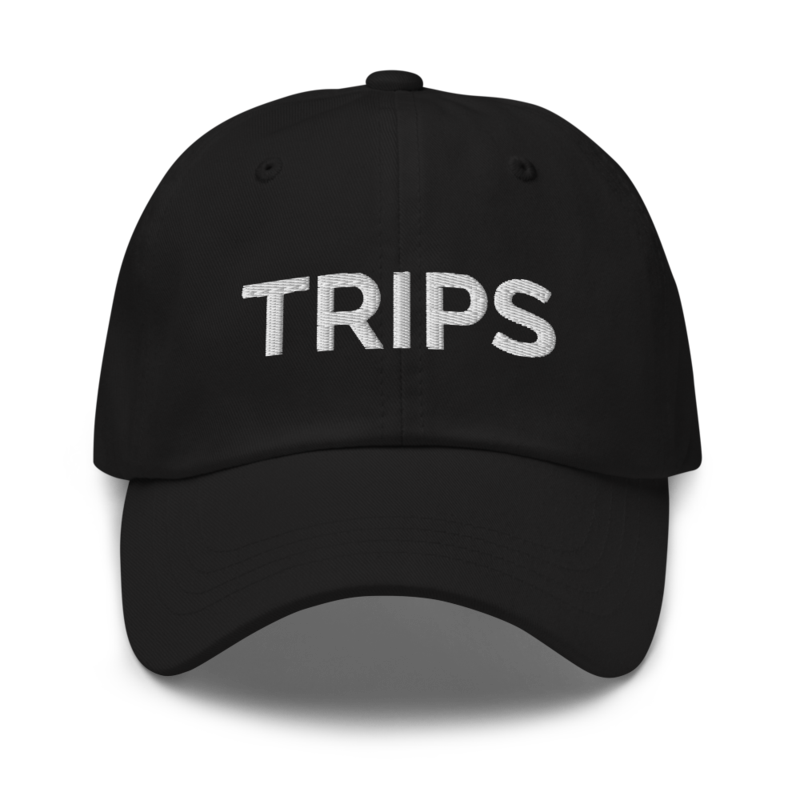 Trips Hat - Black