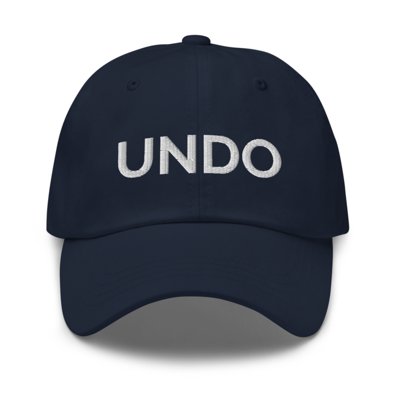Undo Hat - Navy