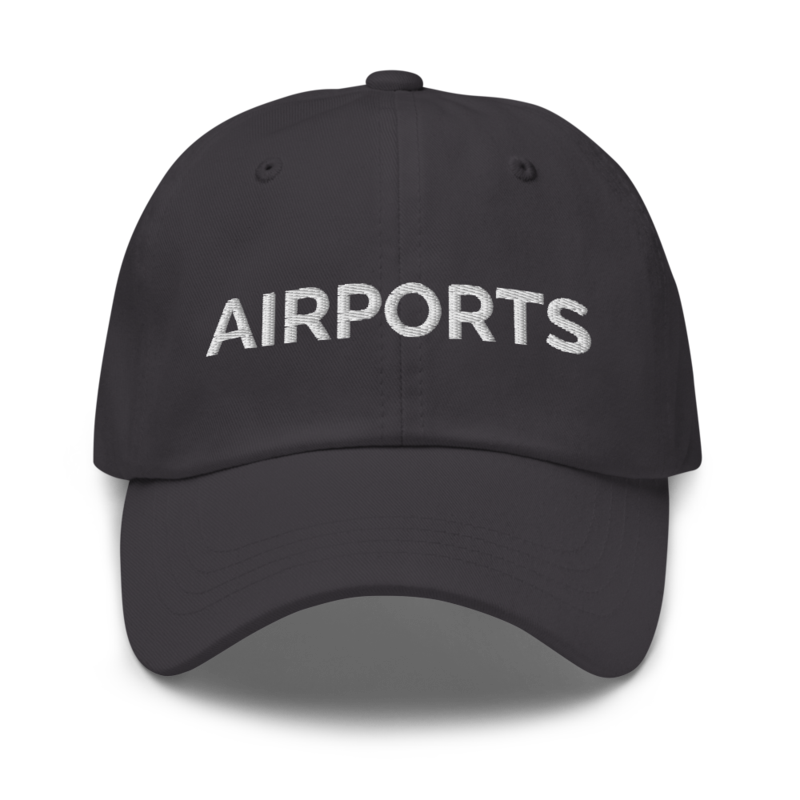 Airports Hat - Dark Grey
