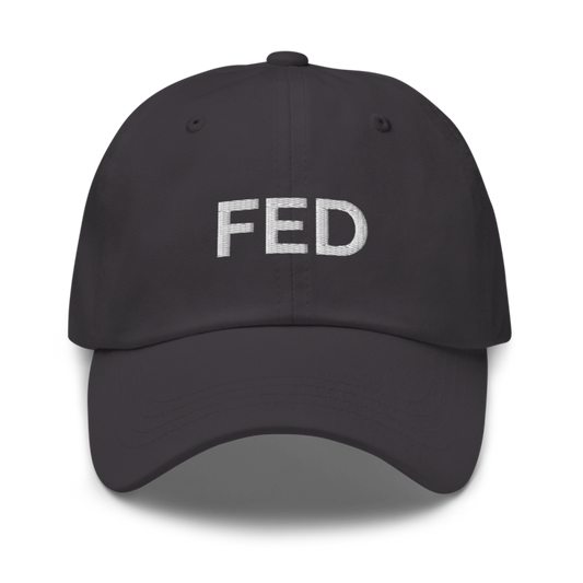Fed Hat - Dark Grey