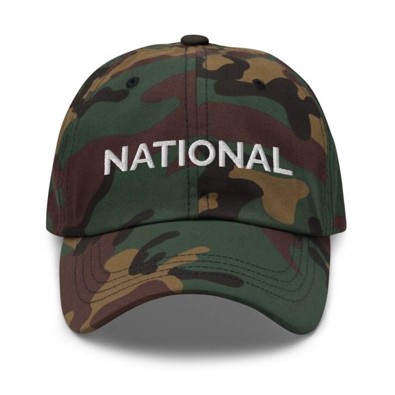 National Hat - Green Camo