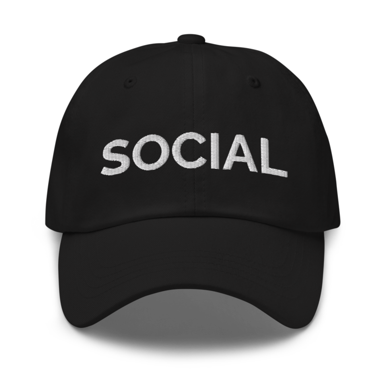 Social Hat - Black