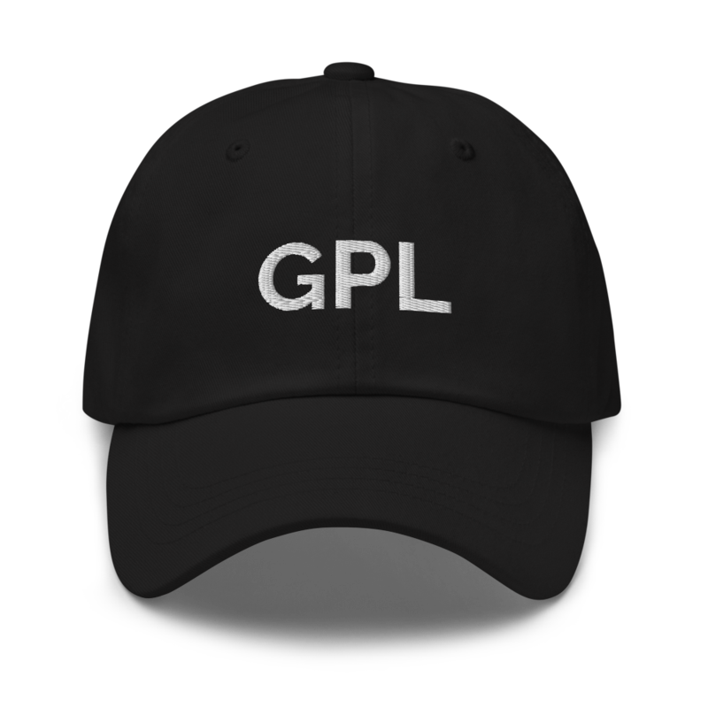 Gpl Hat - Black