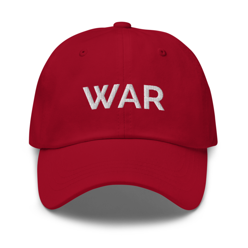 War Hat - Cranberry