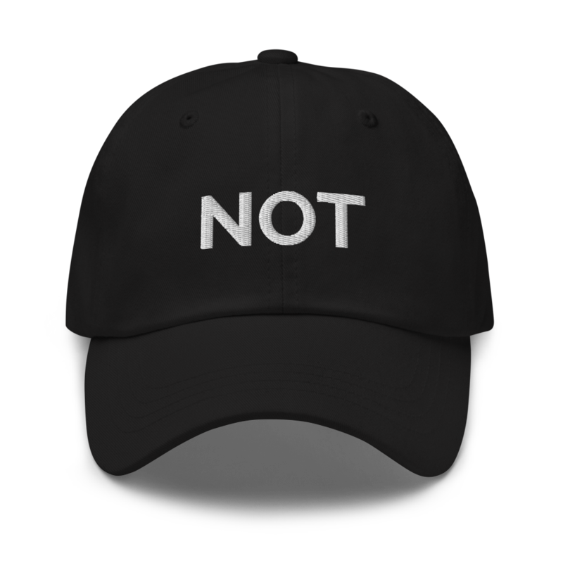 Not Hat - Black