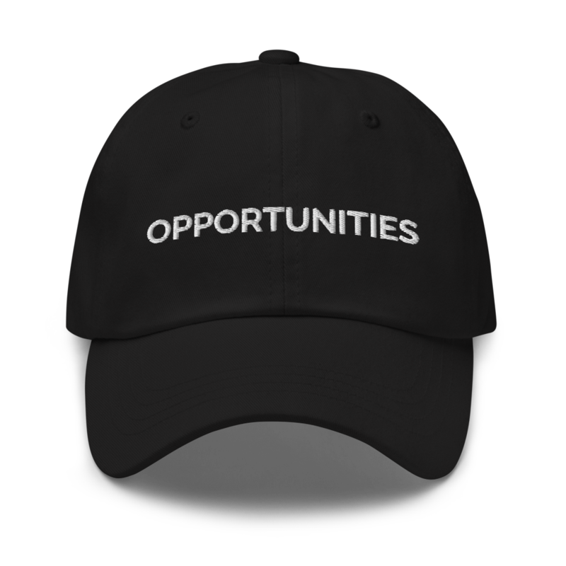 Opportunities Hat - Black